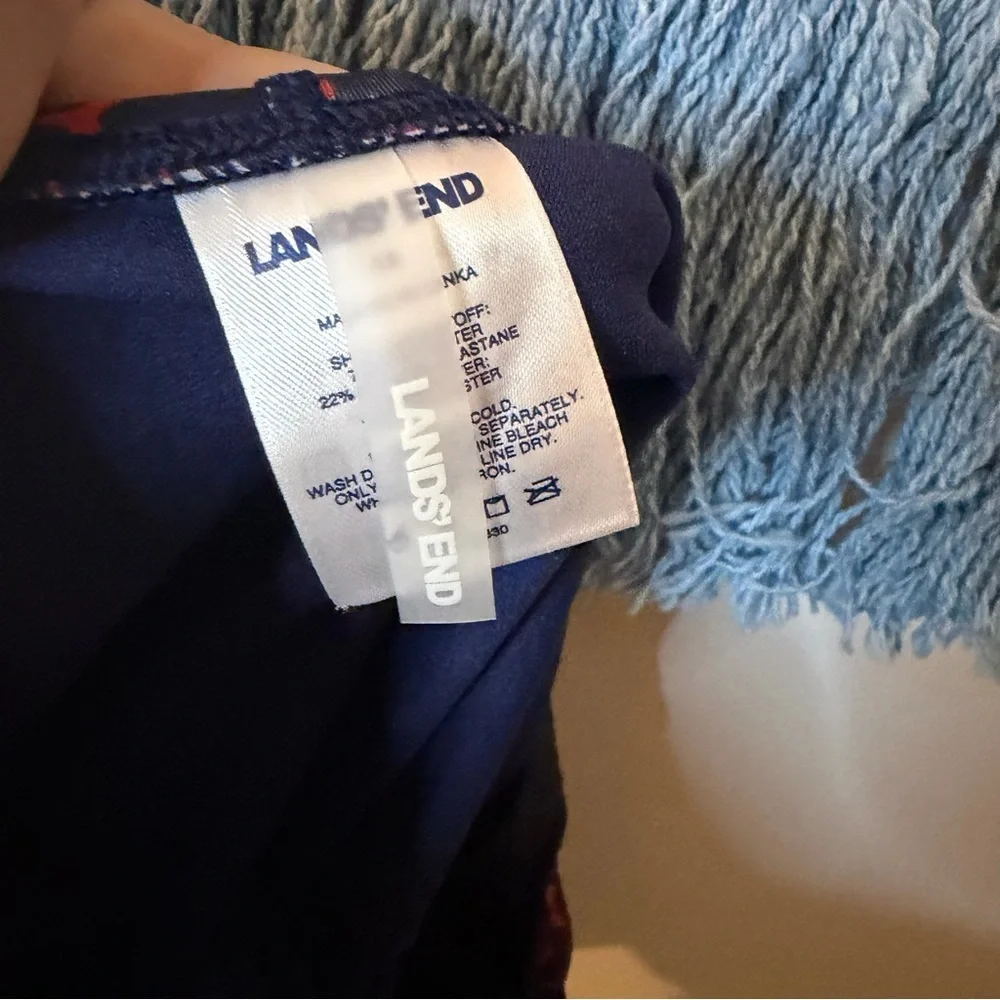 Lands’ End One Piece Swim Suit 14 - Picture 4 of 5